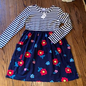 NWT Hanna Andersson. Girls jersey dress.